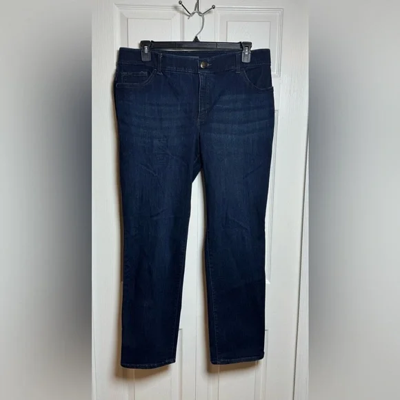Lee Women's Dark Blue Ankle Jeans - Picture 1 of 8